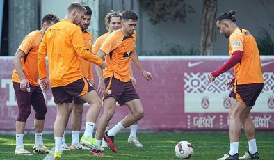 Galatasaray'da Hatayspor mesaisi devam ediyor