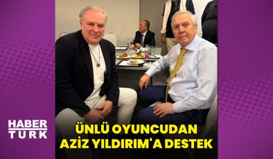 Burak Sergen'den Aziz Yıldırım'a destek – Magazin haberleri