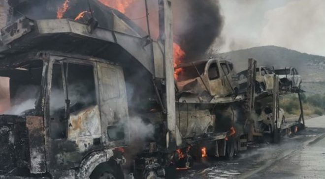 Mersin'de TIR'da çıkan yangında 7 sıfır araç kullanılamaz hale geldi – Güncel haberler
